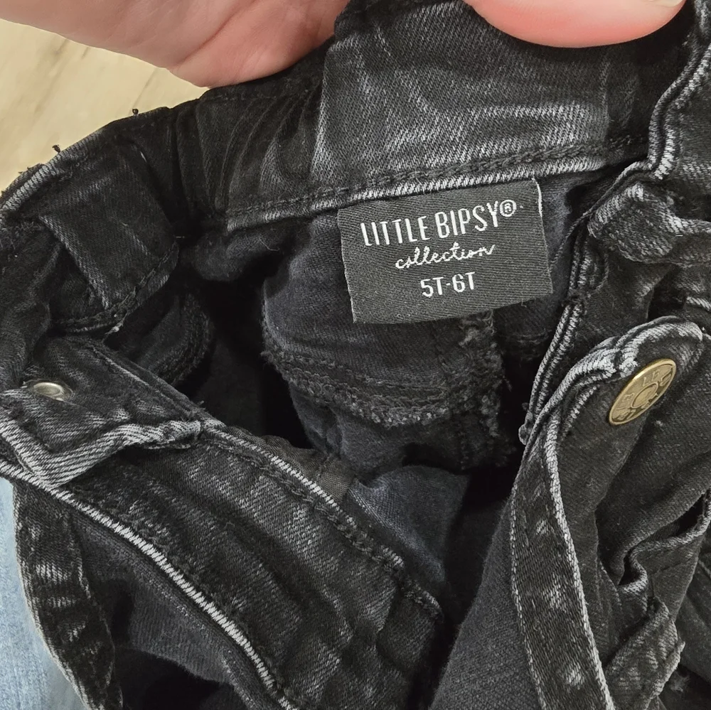 Little Bipsy Overalls Denim Jeans - Picture 5 of 5